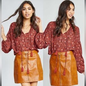 BNWOT Anthropologie SADIE & SAGE Lady Jane Blouse